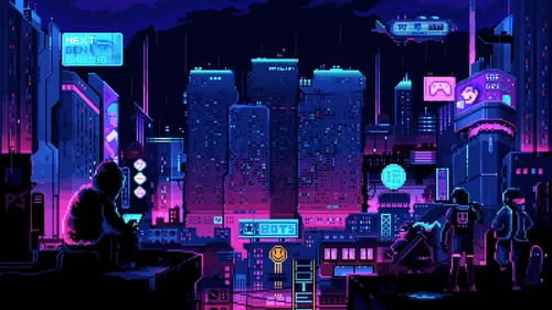 cyberpunk world